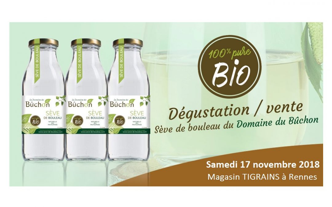 Le Domaine du Bûchon à Rennes le 17 novembre